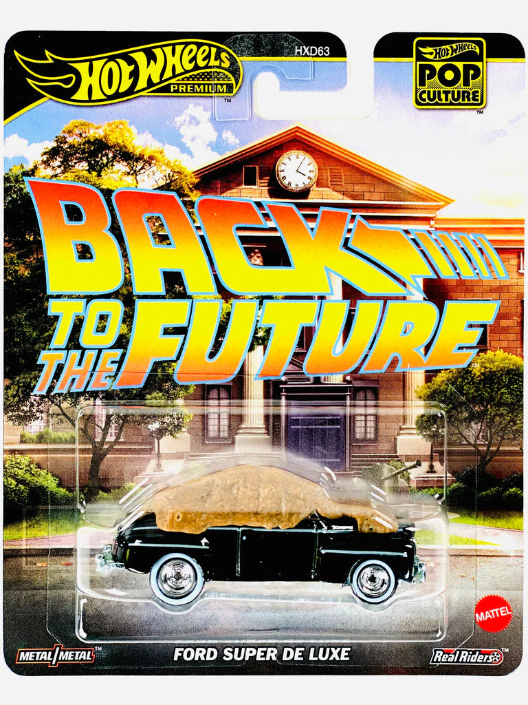 Hot Wheels Premium Pop Culture - Back to the Future Ford Super De Luxe