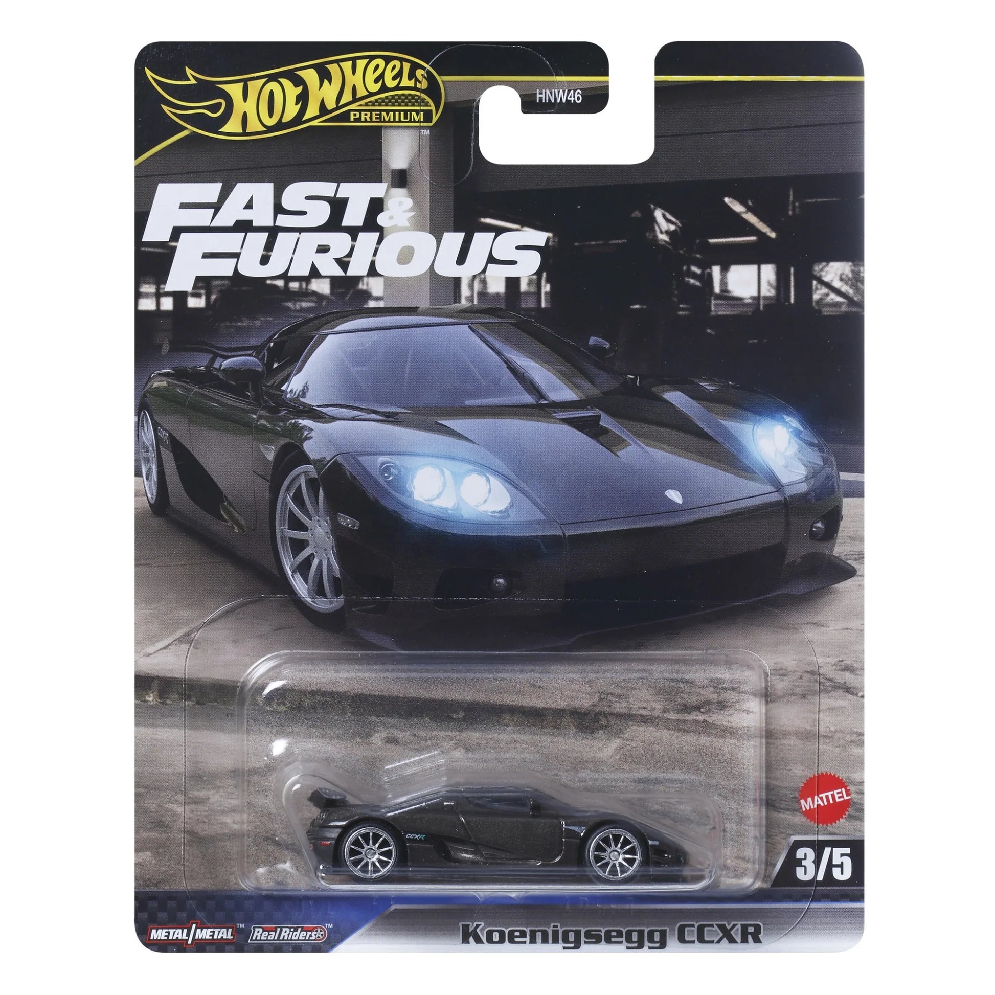 Hot Wheels Premium Fast & Furious - Koenigsegg CCXR (3/5)
