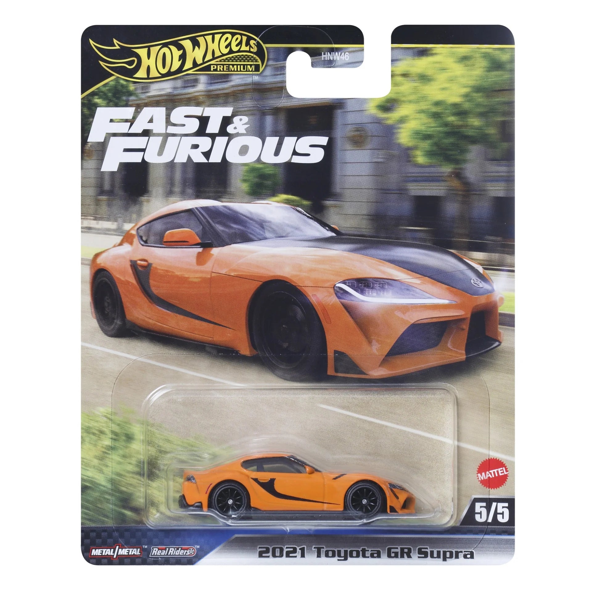 Hot Wheels Premium Fast & Furious - 2021 Toyota GR Supra( 4/5)