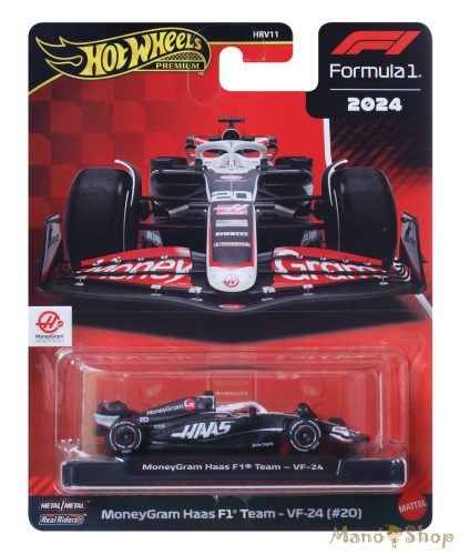 Hot Wheels Premium Formula 1 - MoneyGram Haas F1 Team - VF-24 (#20)