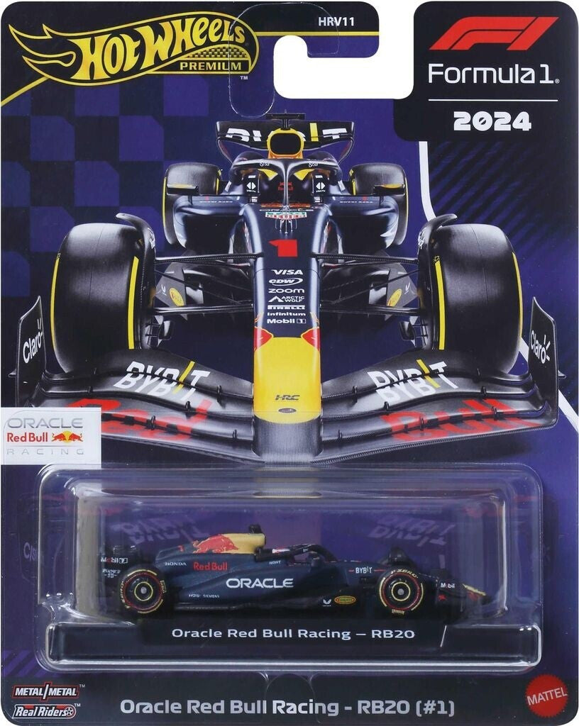 Hot Wheels Premium Formula 1 - Oracle Red Bull Racing RB20 (#1 Verstappen)