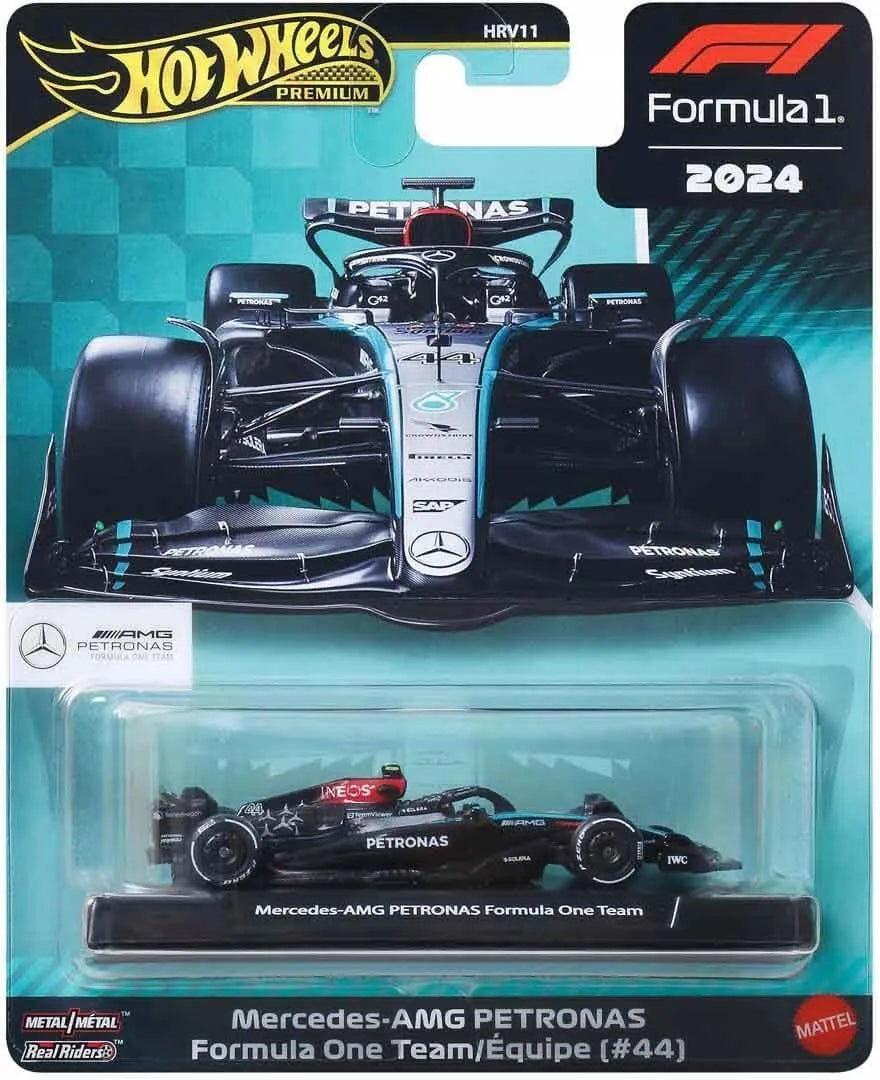 Hot Wheels Premium Formula 1 - Mercedes-AMG Petronas Formula One Team (#44 - Hamilton)