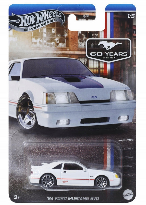 Hot Wheels Silver Series Mustang Celebration - '84 Ford Mustang (1/5)