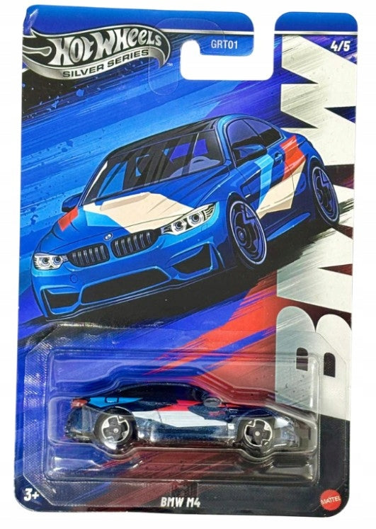 Hot Wheels Silver Series BMW M - BMW M4 (4/5)