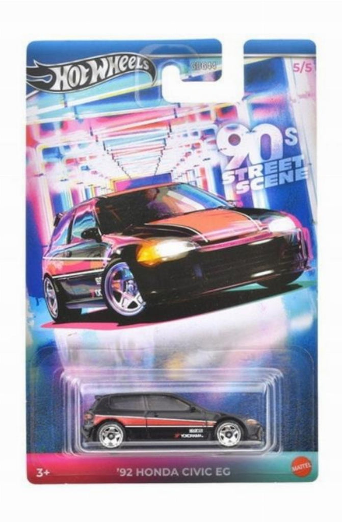 Hot Wheels 90's Street Scene - '92 Honda Civic EG (5/5)