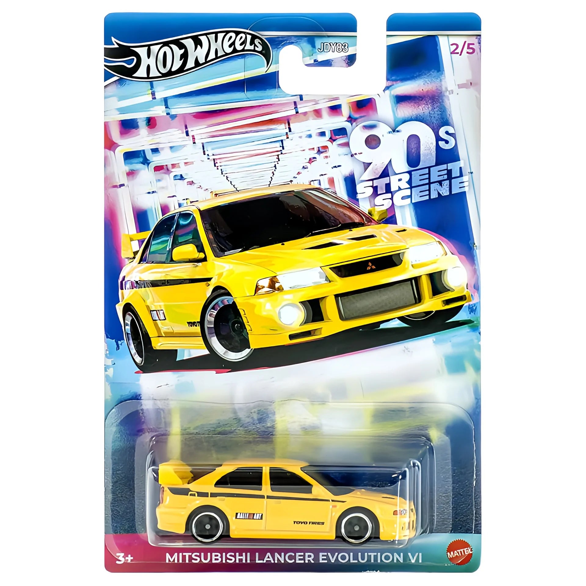 Hot Wheels 90's Street Scene - Mitsubishi Lancer Evolution VI (2/5)