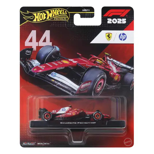 Hot Wheels Premium Formula 1 2025 - Scuderia Ferrari HP (#44 Hamilton)