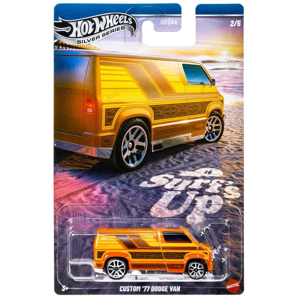 Hot Wheels Silver Series Surf's Up (2/5) - Custom '77 Dodge Van