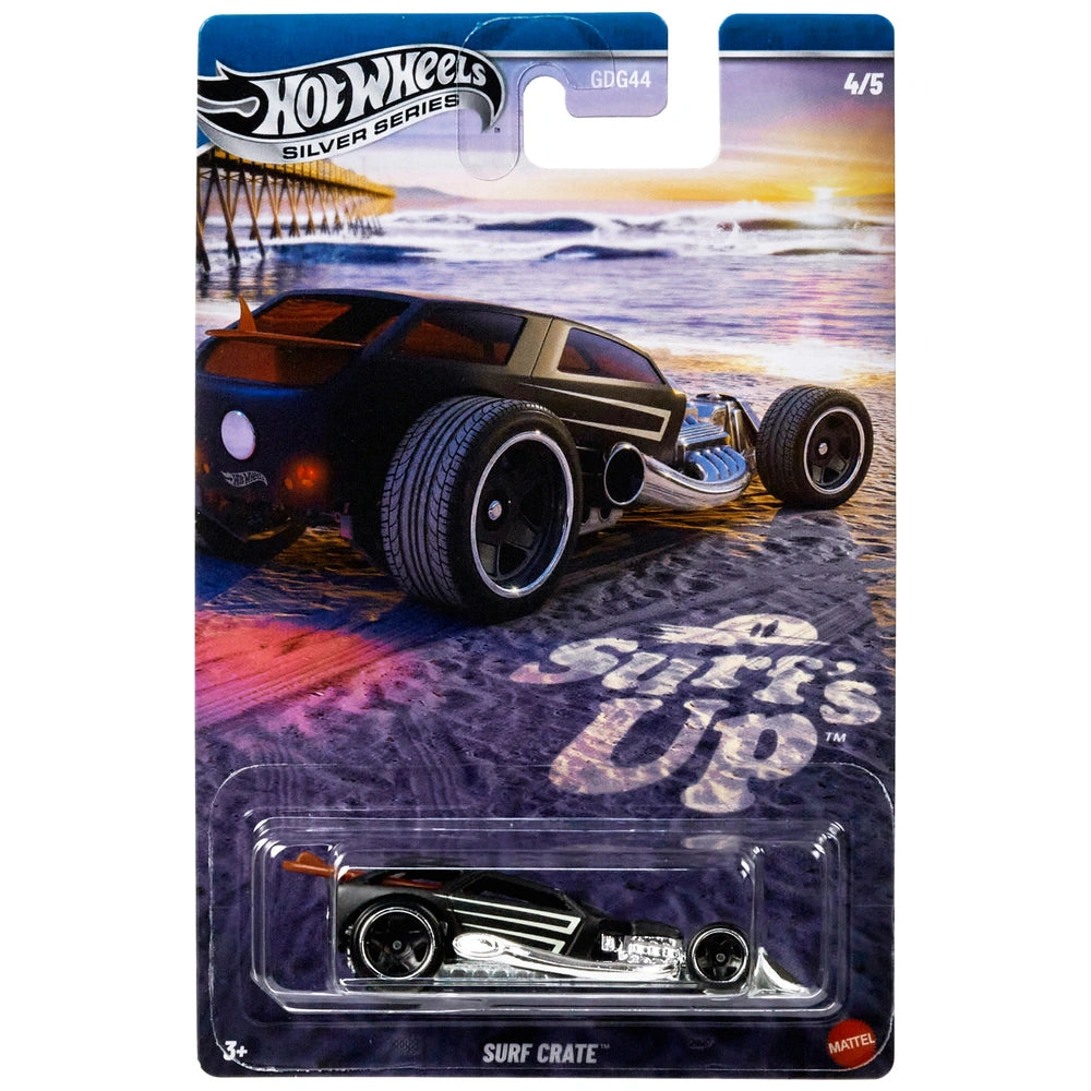 Hot Wheels Silver Series Surf's Up (4/5) - Surf Crate