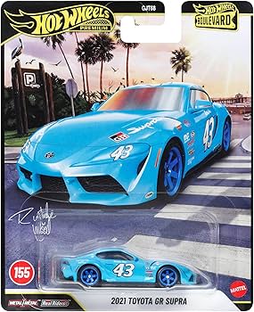 Hot Wheels Premium Boulevard 155 - 2021 Toyota GR Supra
