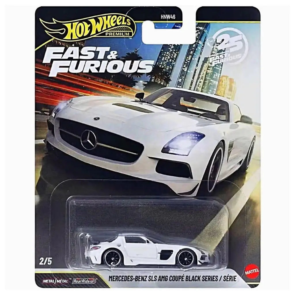 Hot Wheels Premium Fast & Furious - Mercedes-Benz SLS AMG Coupé Black Series (2/5)