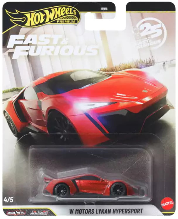 Hot Wheels Premium Fast & Furious - W Motors Lykan Hypersport (4/5)