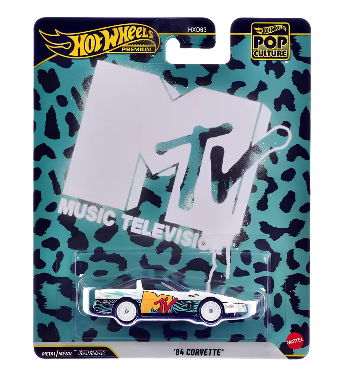 Hot Wheels Premium Pop Culture - '84 Corvette MTV