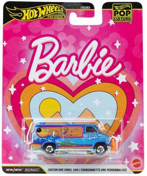Hot Wheels Premium Pop Culture - Custom GMC Panel Van (Barbie)