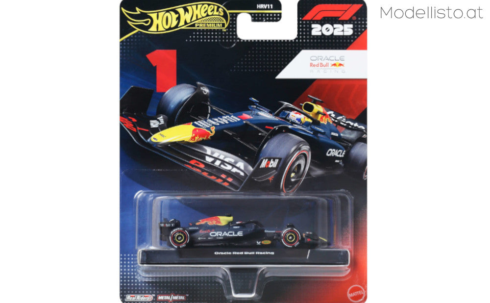 Hot Wheels Premium Formula 1 2025 - Oracle Red Bull Racing Team (#1 Verstappen)