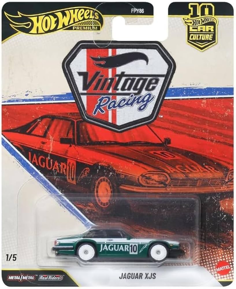 Hot Wheels Premium Vintage Racing - Jaguar XJS (1/5)