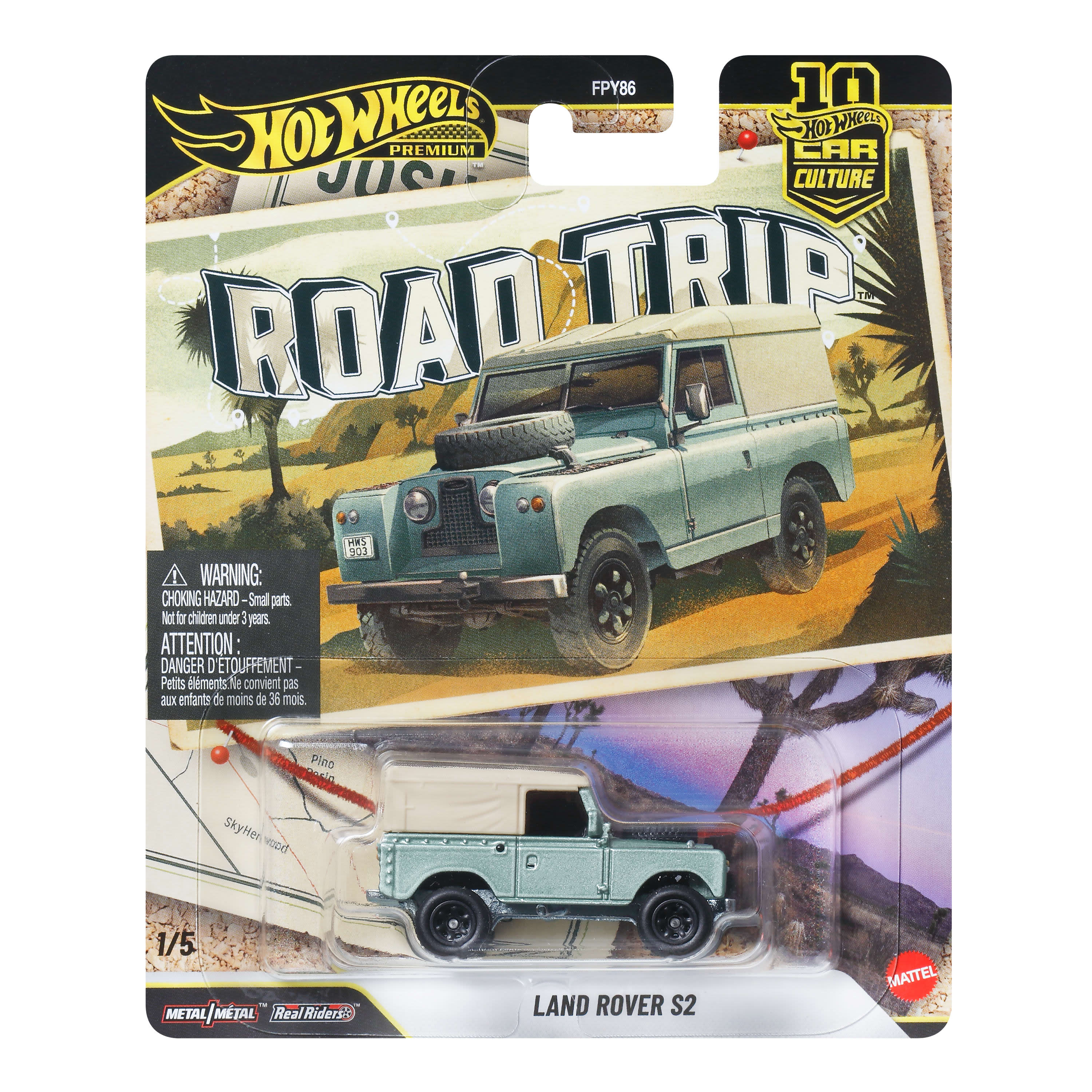 Hot Wheels Premium Road Trip - Land Rover S2 (1/5)