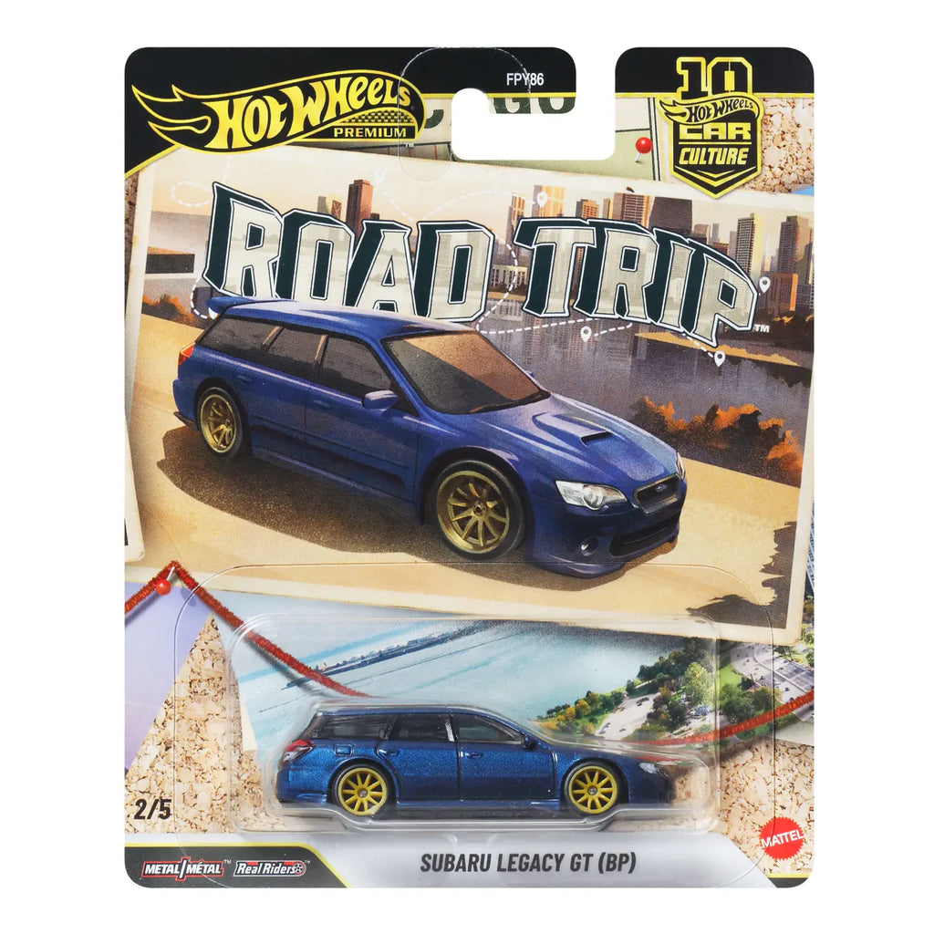 Hot Wheels Premium Road Trip - Subaru Legacy GT (BP) (2/5)