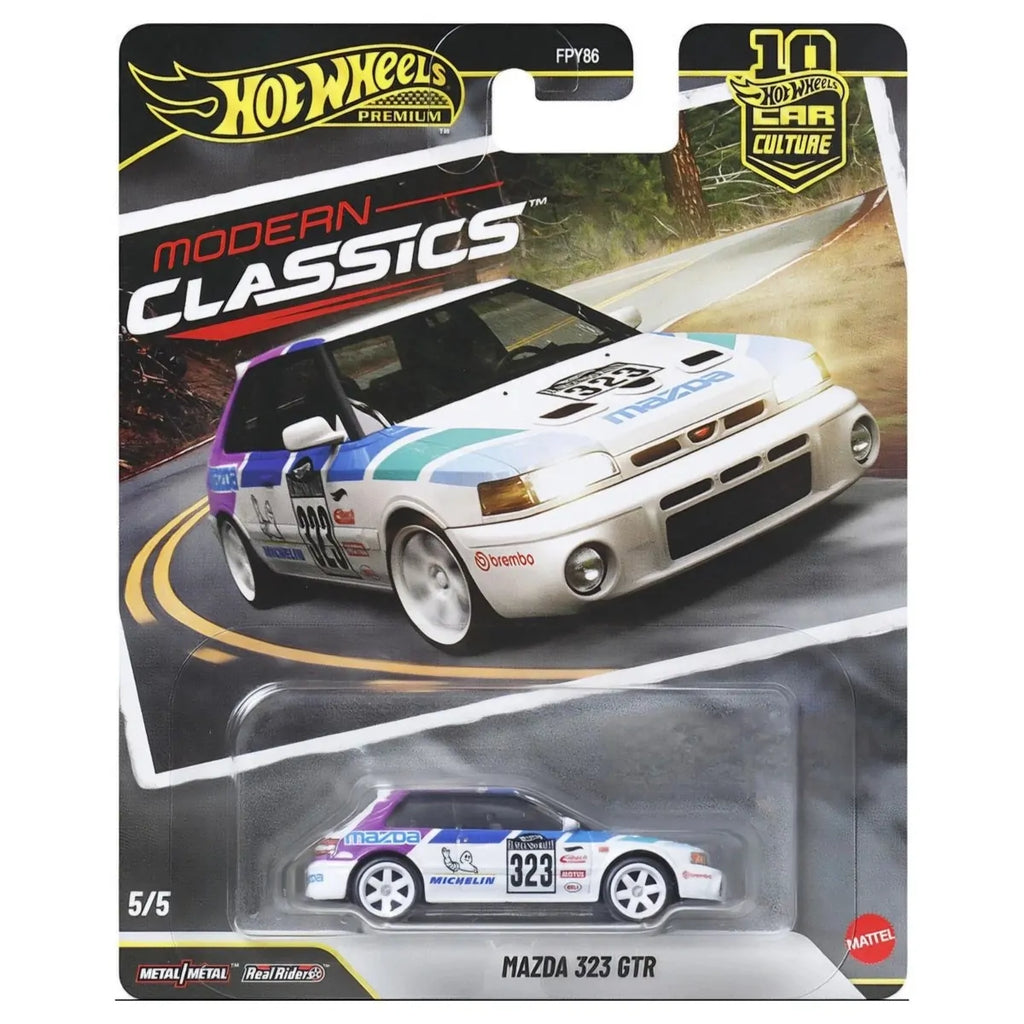 Hot Wheels Premium Car Culture - Mazda 323 GTR (Modern Classics 1/5)