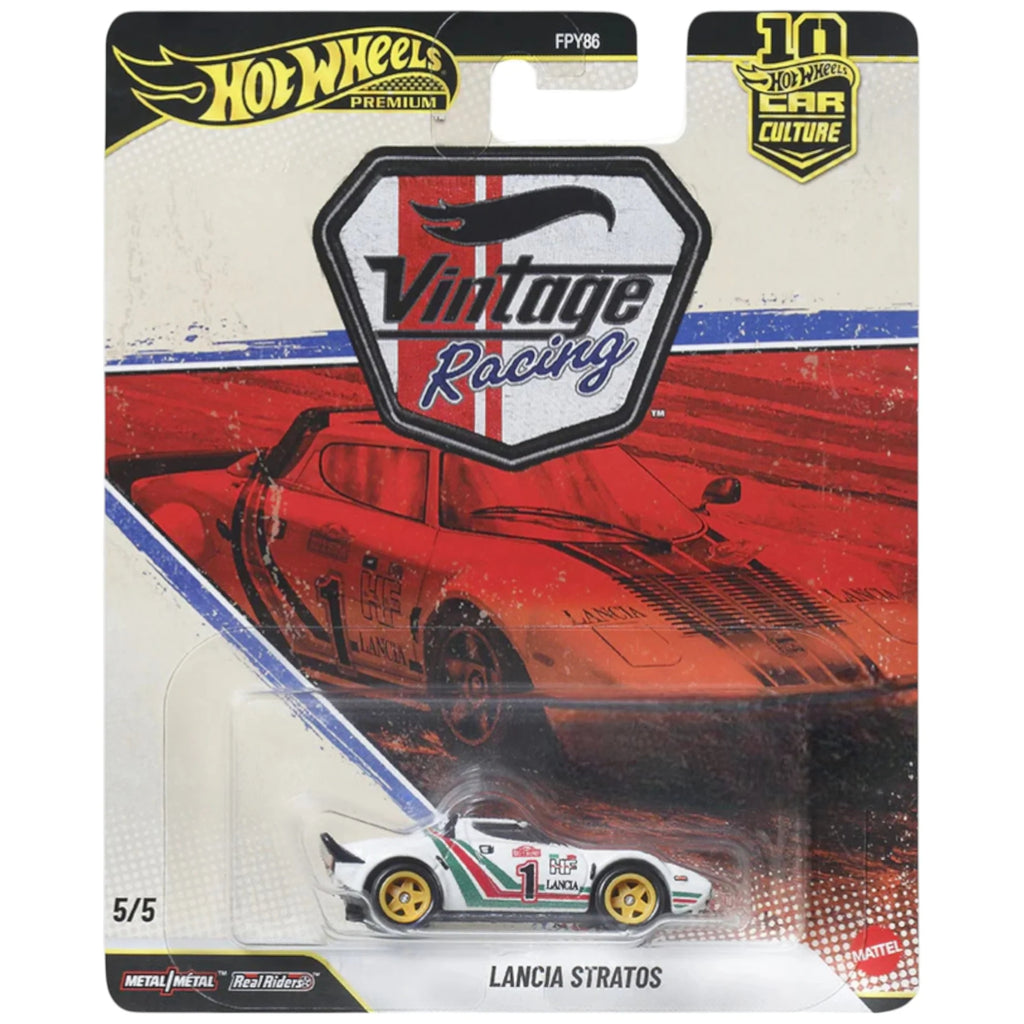 Hot Wheels Premium Vintage Racing - Lancia Stratos (5/5)