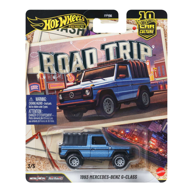 Hot Wheels Premium Road Trip - 1993 Mercedes-Bejz G-Class