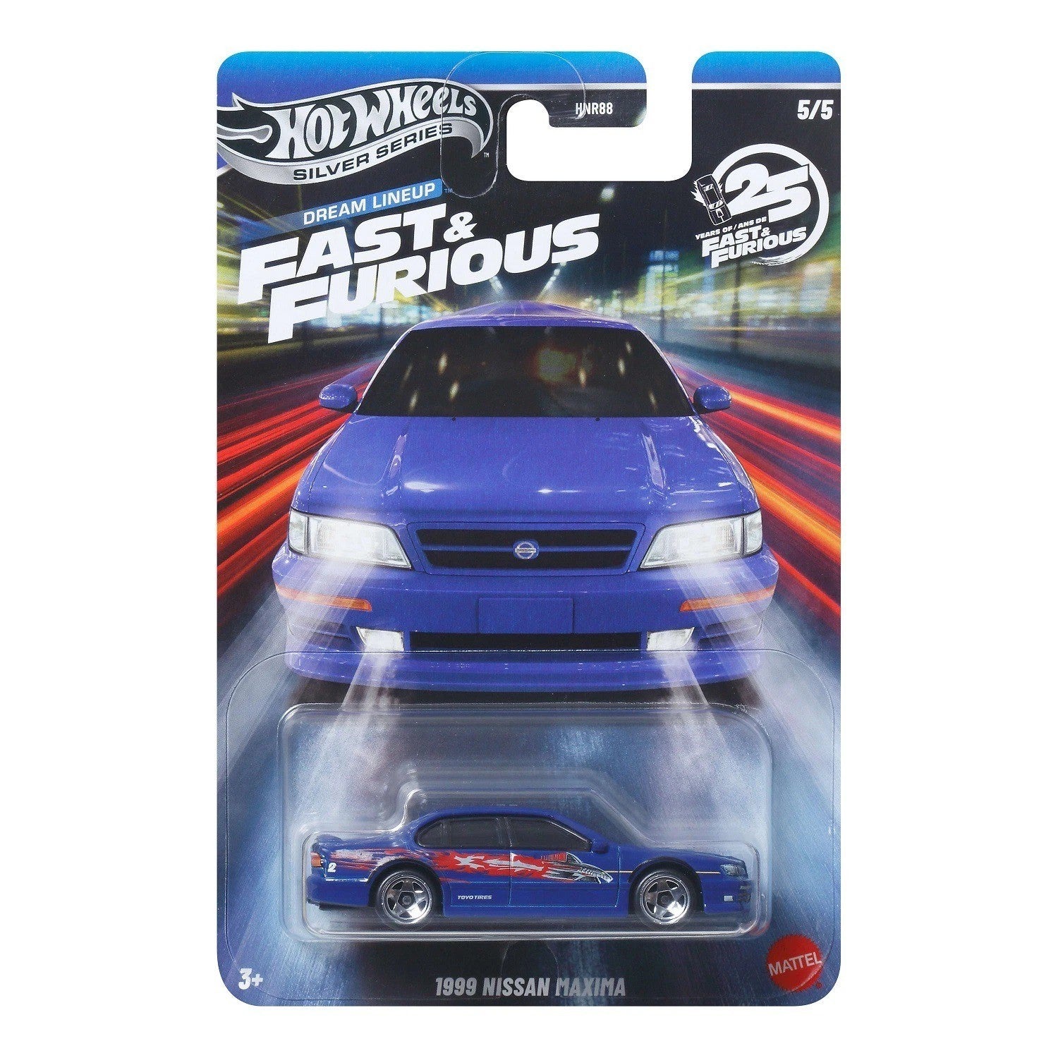 Hot Wheels Silver Series Fast & Furious - 1999 Nissan Maxima (5/5)