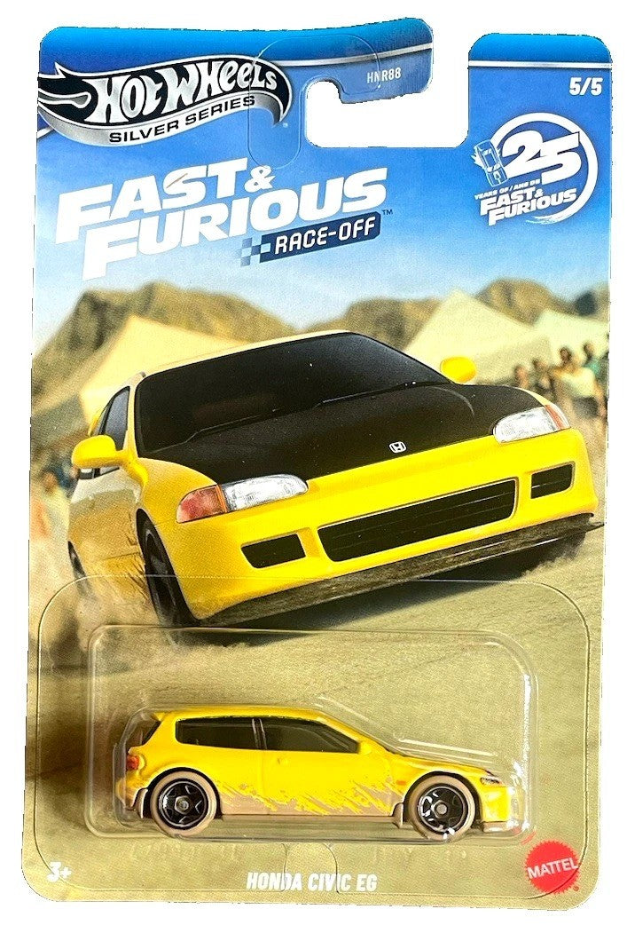 Hot Wheels Silver Series Fast & Furious - Honda Civic EG (5/5)