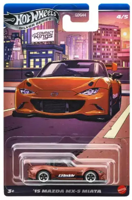 Hot Wheels Silver Series Compact Kings - '15 Mazda MX-5 Miata (5/5)