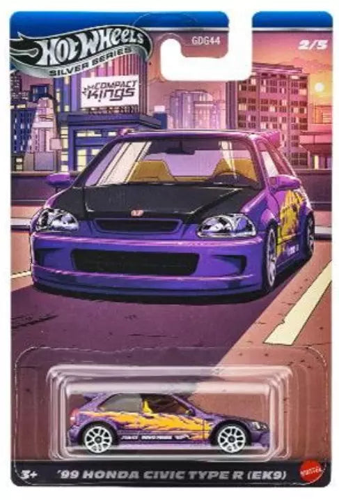 Hot Wheels Silver Series Compact Kings - '99 Honda Civic Type R (EK9) (2/5)