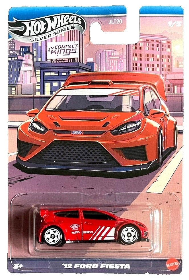 Hot Wheels Silver Series Compact Kings - '12 Ford Fiesta (1/5)