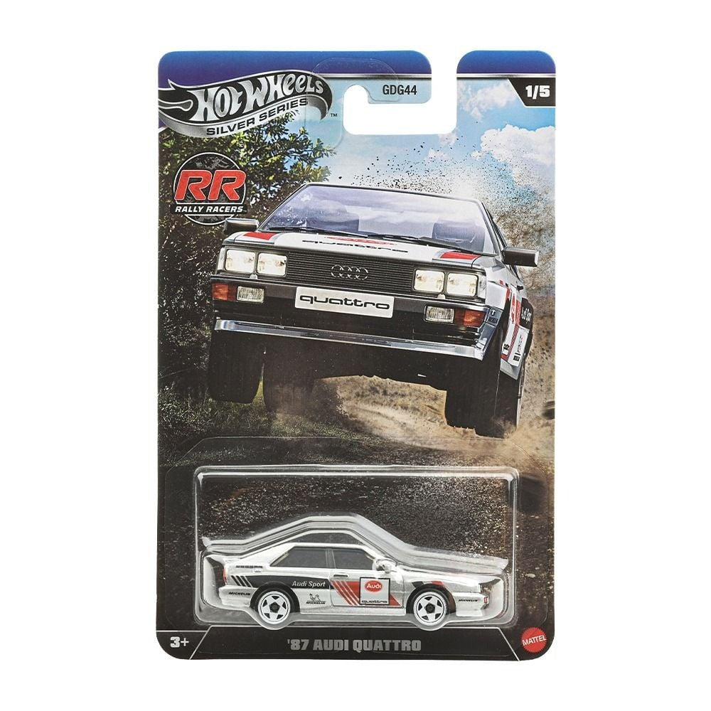 Hot Wheels Silver SeriesRally Racers - '87 Audi Quattro (1/5)