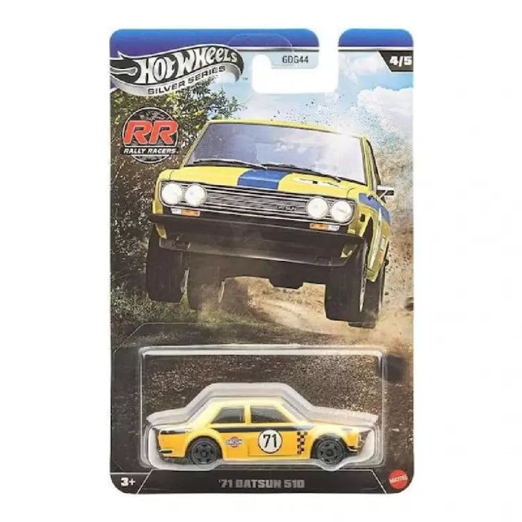Hot Wheels Silver SeriesRally Racers - '71 Datsun S10 (4/5)