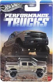 Hot Wheels Silver Series Performance Trucks - 2019 Chevrolet Silverado Trail Boss LTl (1/5)