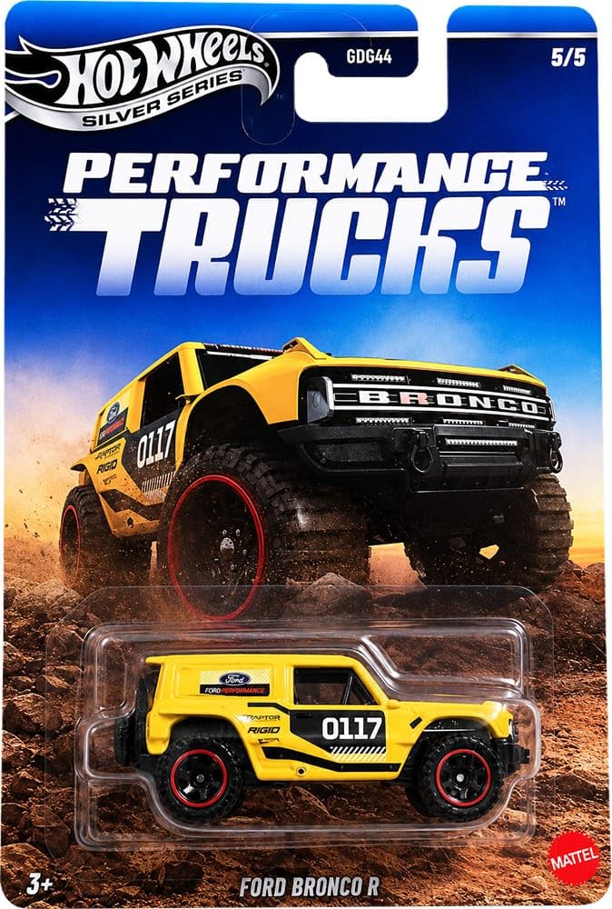 Hot Wheels Silver Series Performance Trucks - Ford Bronco R (5/5)