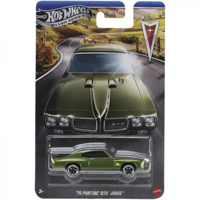 Hot Wheels Silver Series Pontiac Celebration - '70 Pontiac GTO Judge (4/5)