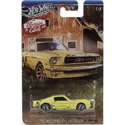 Hot Wheels Silver Series Vintage Club- '65 Mustang 2+2 Fastback (1/5)