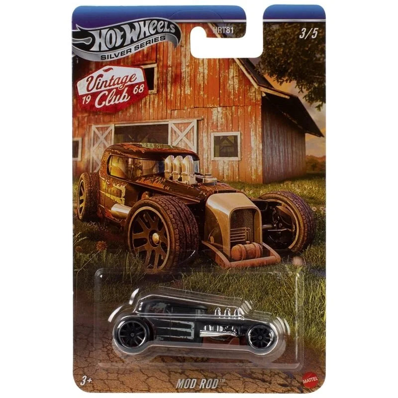 Hot Wheels Silver Series Vintage Club- Mod Rod (3/5)