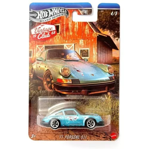 Hot Wheels Silver Series Vintage Club- '71 Porsche 911 (4/5)