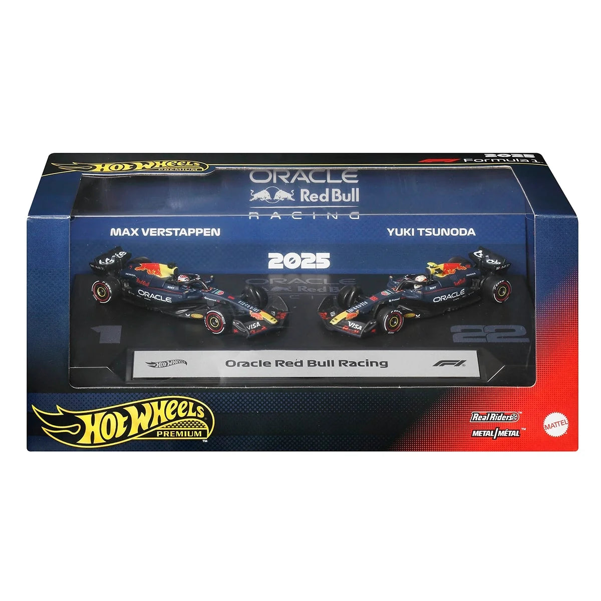 Hot Wheels Premium Formula 1 2025 - 2-pack Oracle Red Bull Racing F1 Team