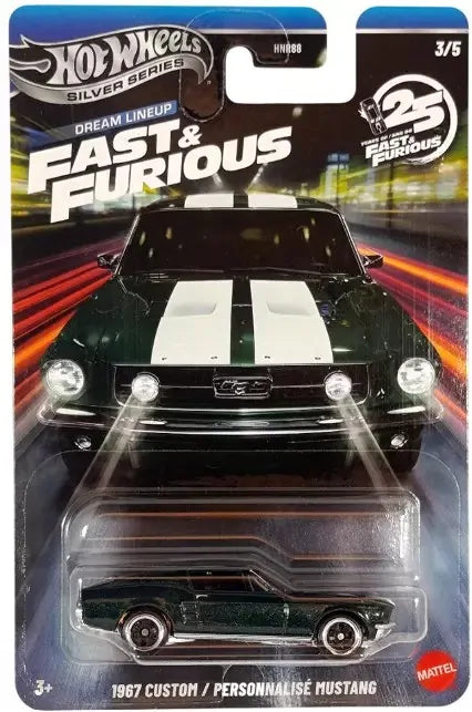 Hot Wheels Silver Series Fast & Furious - 1967 Custom Mustang (3/5)