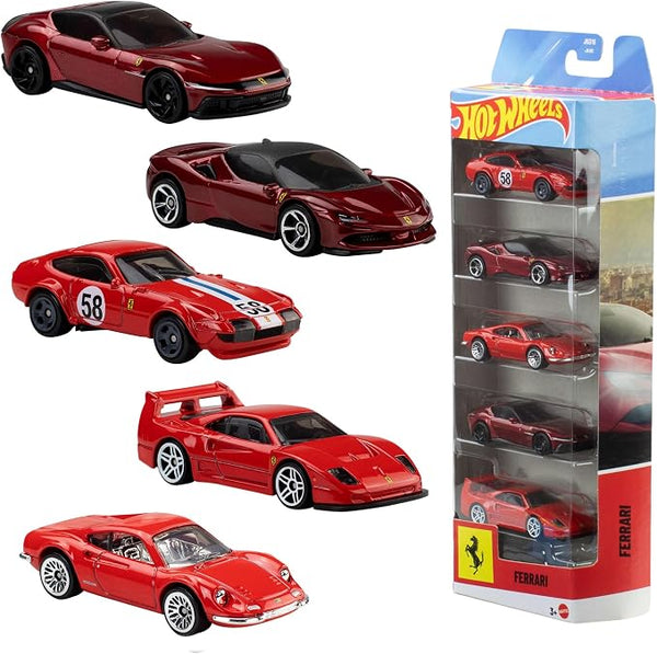 Hot Wheels - Ferrari 5 pack