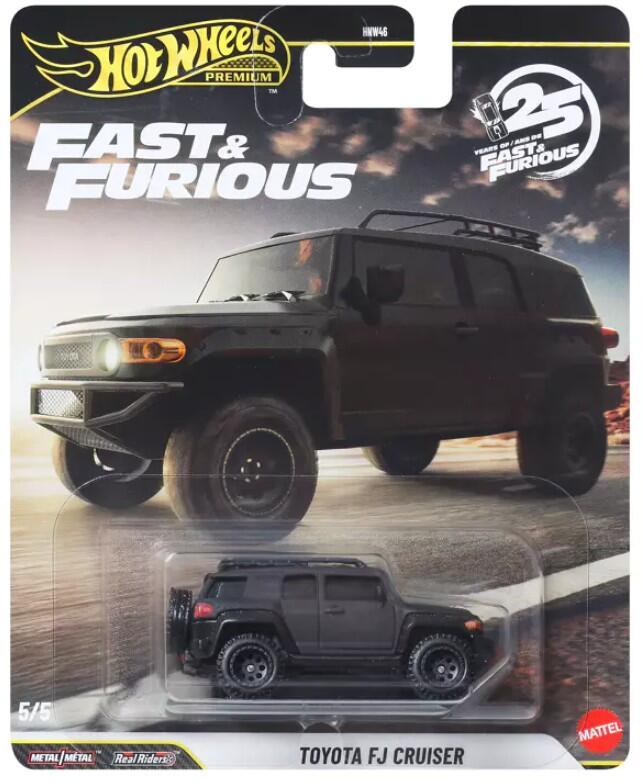 Hot Wheels Premium Fast & Furious - Toyota FJ Cruiser (5/5)