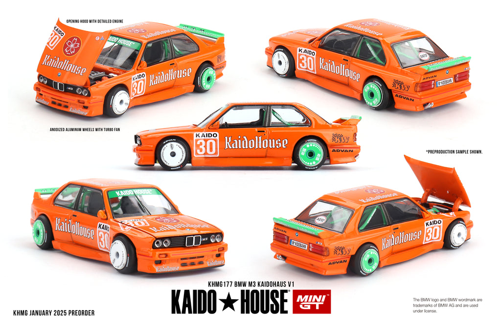 KAIDO HOUSE X MINI GT 177 - BMW M3 KaidoHaus V1