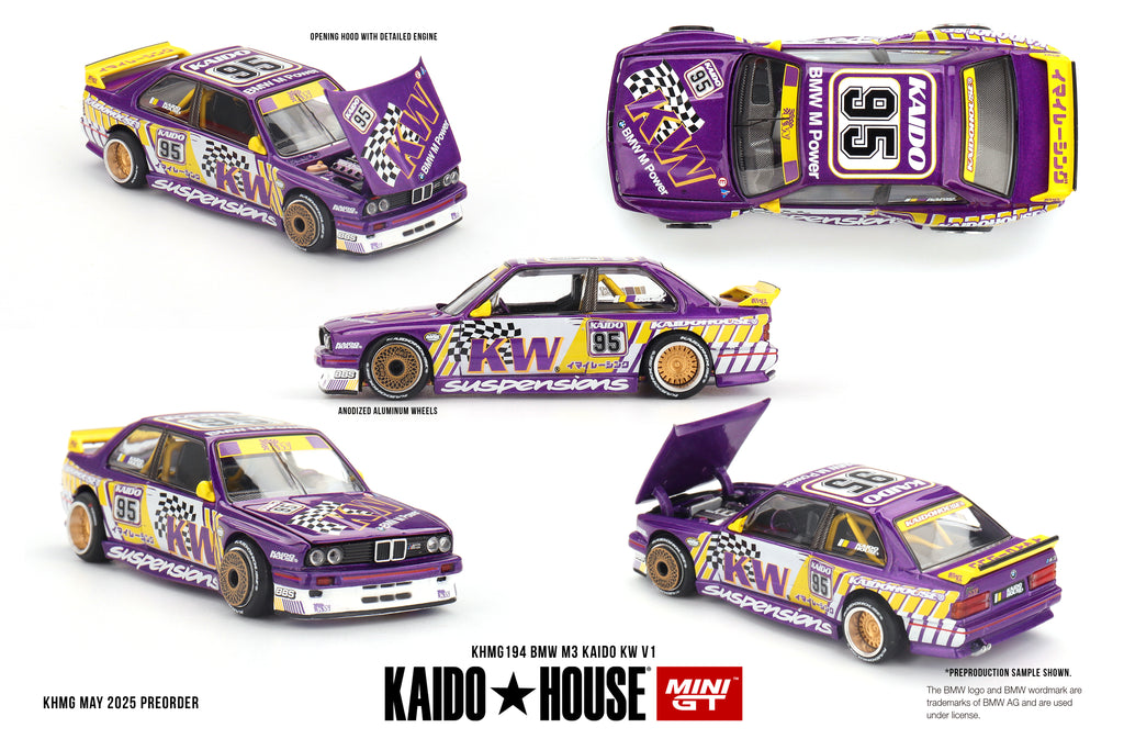 KAIDO HOUSE X MINI GT 0194 - BMW M3 Kaido KW V1