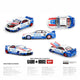 KAIDO HOUSE X MINI GT 0213 - 1995 Nissan GTR (R33) BFTHR V1, white/blue/red