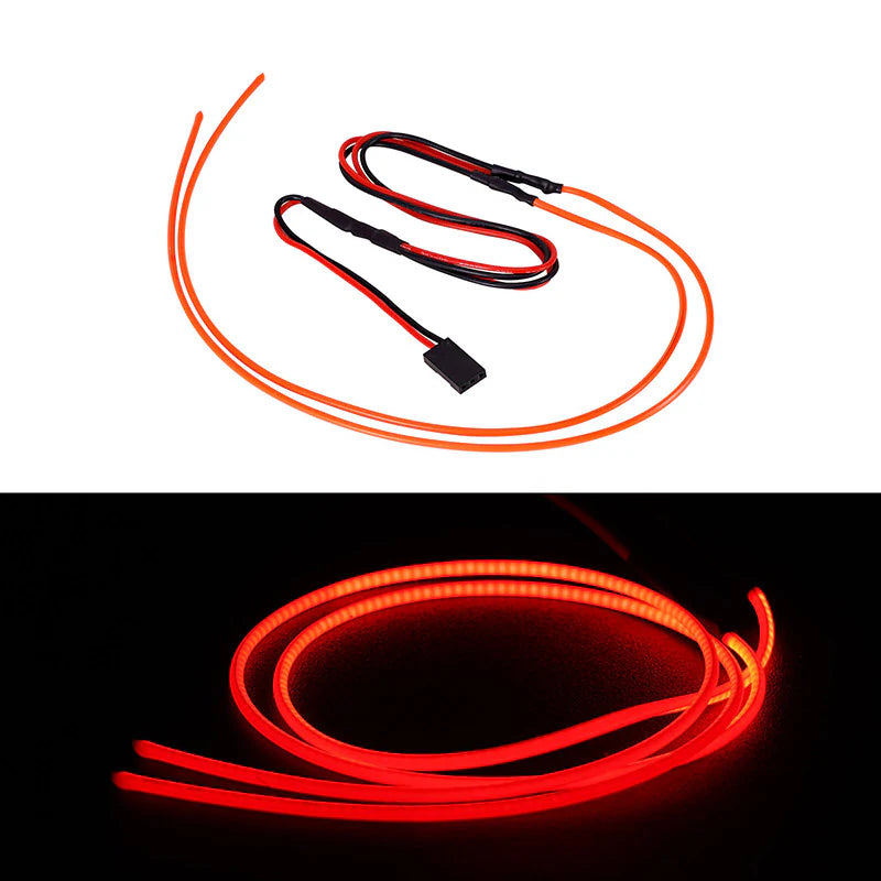 INJORA L42-RD - Flexible LED Strip Lights (Cuttable) Rood