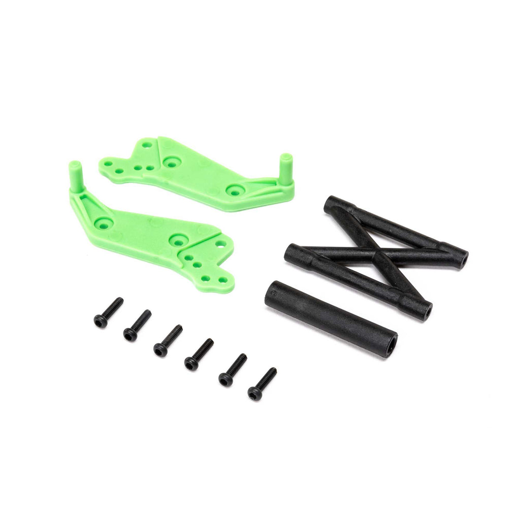 Losi LOS211045 - Wheelie Bar Set, Green: Mini LMT