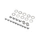 Losi LOS216009 - E-Clip and Shim Set: Mini LMT