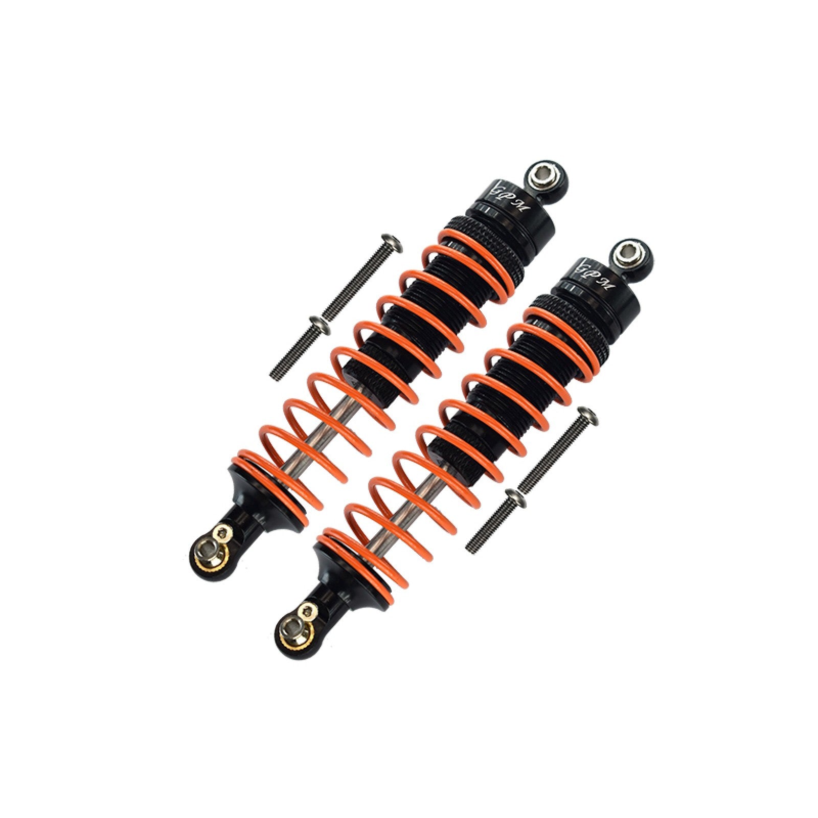 GPM MAG102F - Aluminium FRONT HEAVY-DUTY Shock (102MM) FOR ARRMA 1/10 4WD GRANITE / BIG ROCK / SENTON / GRANITE - Zwart