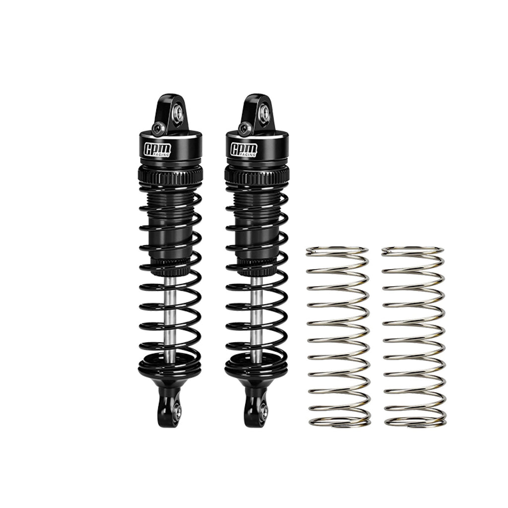 GPM MAKM074F - Aluminium Rear Shock Absorbers 62mm For ARRMA 1/16 Mini Kraton 3S - Zwart